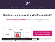 Tablet Screenshot of biz2web.nl